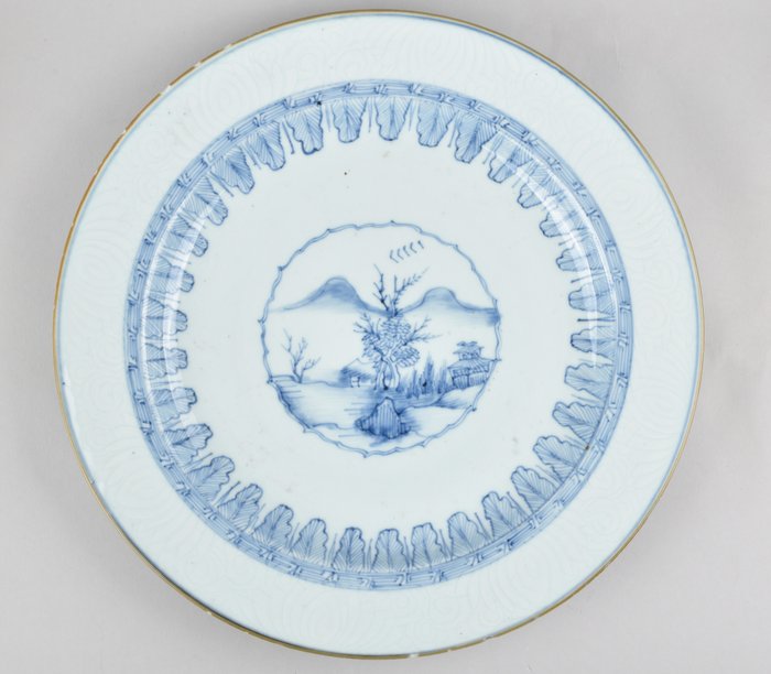 Plate chinese blue for sale  