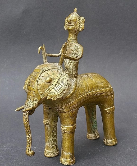 Bastar bronze elephant d'occasion  