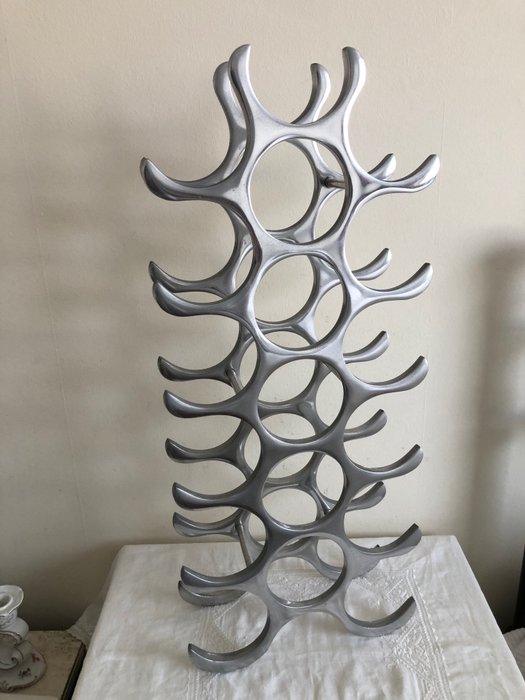 Wine rack silver for sale  