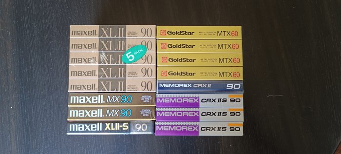 Maxell goldstar memorex for sale  