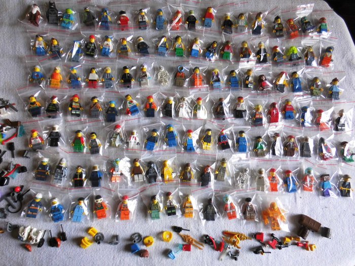 Lego 120 minifigures for sale  