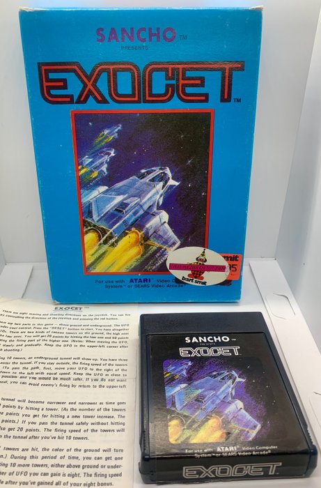 Atari 2600 exocet for sale  