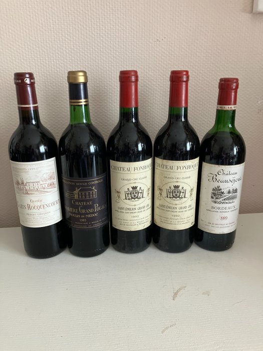 1992 bordeaux wines d'occasion  