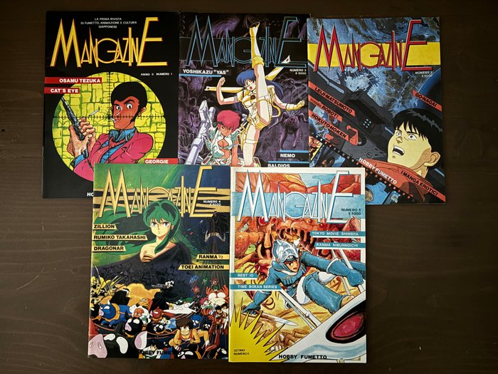 Mangazine rivista serie usato  