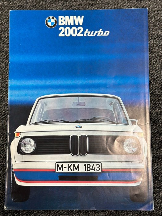 Brochure bmw 2002 d'occasion  