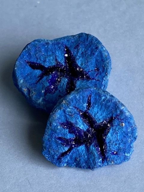 Azurite geode height for sale  