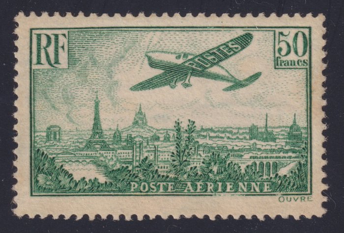France 1936 francs usato  