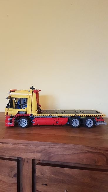 Lego 8109 flatbed usato  