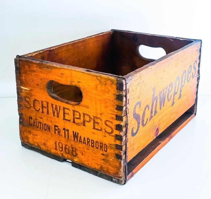 Schweppes crate wood for sale  
