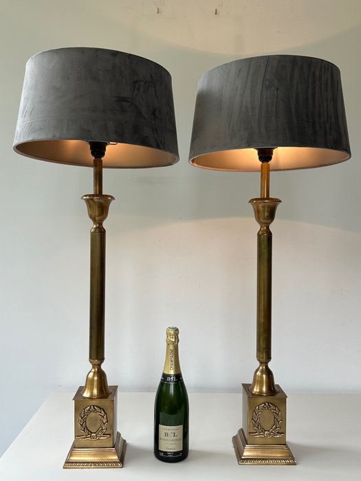 Table lamp pair for sale  
