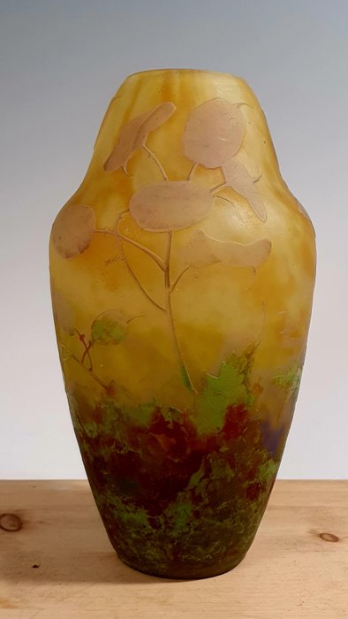Daum vase glass d'occasion  