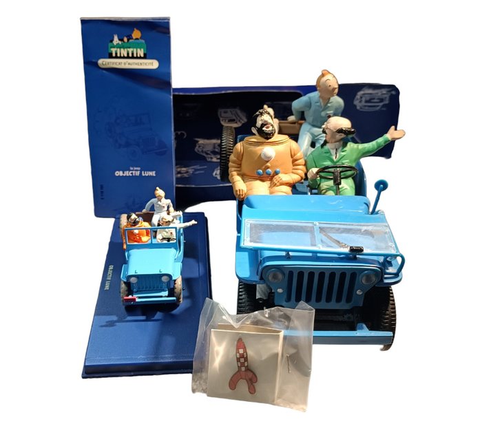 Tintin voitures jeep d'occasion  