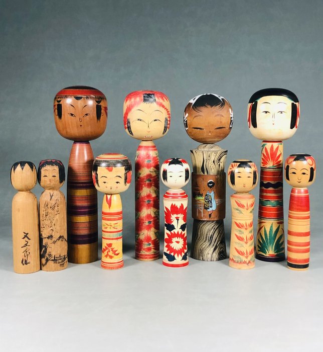 Kokeshi japanese antique for sale  