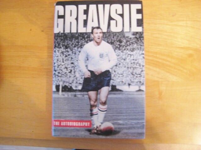 Used, Jimmy Greaves (Greavsie) Hardback Book. Signed 1st Edition 2003   for sale  Rowlands Castle