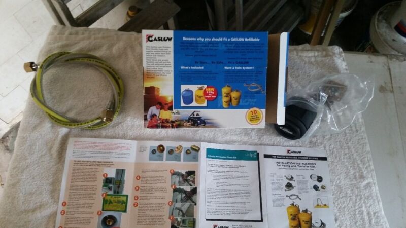 Used, Refillable Gas Cylinder Kit for sale  Lowestoft