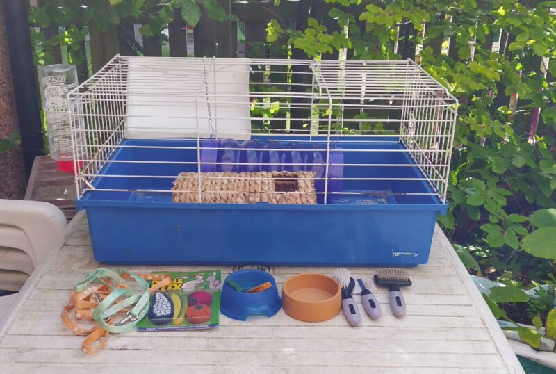 Indoor Guinea Pig Cage plus Extras for sale  Dunfermline