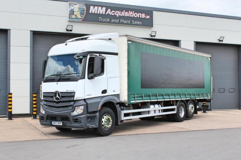 2017 (17) MERCEDES-BENZ Actros 2530 (Euro 6) 6X2 Curtainsider, used for sale  Ribbleton