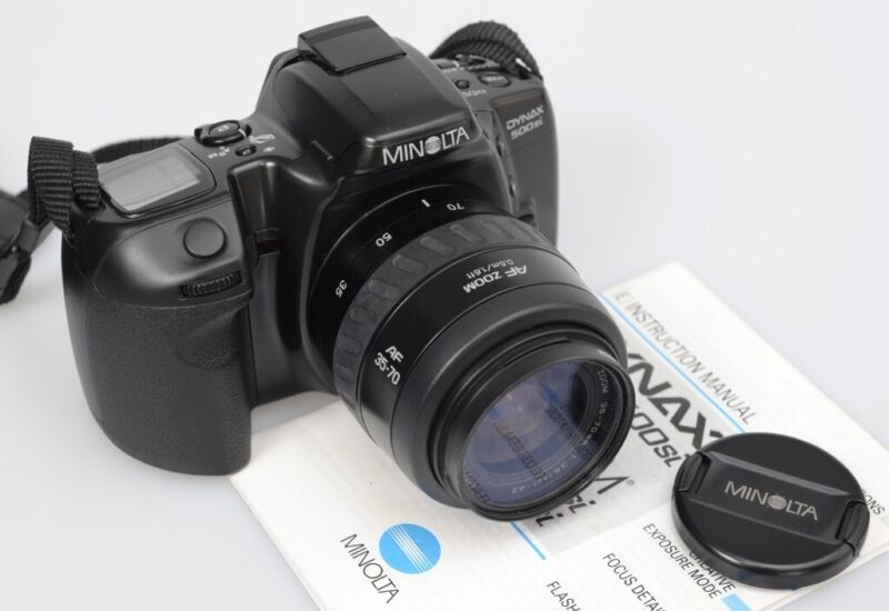 Minolta Dynax 500si 35mm film SLR Camera for sale  Nottingham