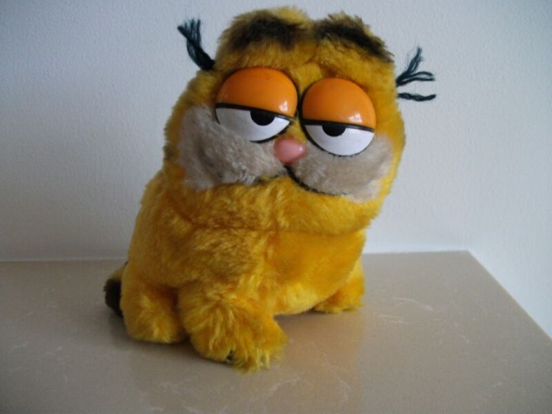 Collectable Garfield the cat Vintage 1981 soft toy., used for sale  Ayr