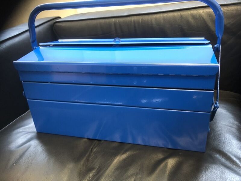 UK MADE STEEL Cantilever Tool box 5 TRAY - Workers Tool Box - Garage - Workshop - Tools for sale  Halesowen