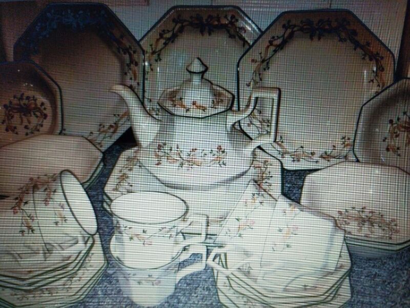 eternal beau tea /dinner service, used for sale  Whiston