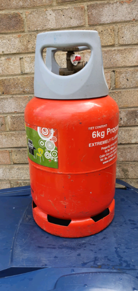 Refil Full Calor LITE gas 6kg propane bottle (cylinder) EXCHANGE LIKE , used for sale  Washington