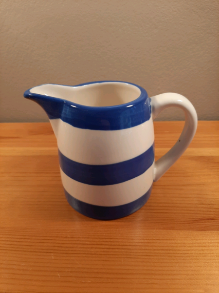 Creative Tops Blue and White Striped Jug for sale  Henley-on-Thames