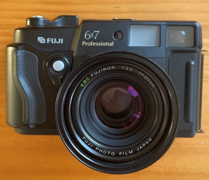 Fuji GW670 III 6x7 Medium Format Rangefinder Film Camera Texas Leica like GW690, used for sale  Brighton