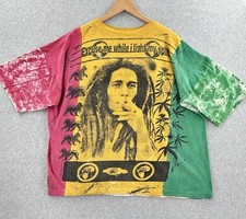 Camiseta Vintage BOB MARLEY Tie Dye “Excuse Me While I Light My Spliff” Tamanho XL comprar usado  Enviando para Brazil