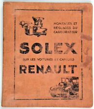 Catalogue notices carburateurs d'occasion  Toulouse-