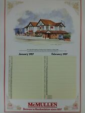 Pub calendar mcmullen for sale  HODDESDON