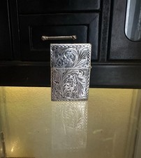 Sterling silver zippo for sale  Cashion