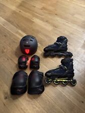 Conjunto de patins, capacete e equipamentos de proteção em linha Schwinn comprar usado  Enviando para Brazil