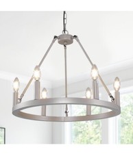 Silver chandelier light for sale  Spring Hill