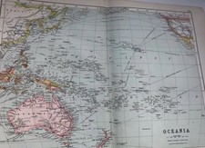 1910 antique map for sale  LEICESTER