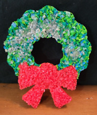 Christmas wreath melted for sale  Campbellsport