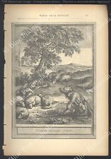 Gravure fables fontaine d'occasion  Douarnenez