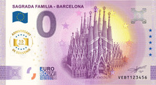 Billet Souvenir 2025  Espagne Sagrada Familia - 10th ANNIVERSARY comprar usado  Enviando para Brazil