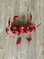 Vintage red feather for sale  WOKING