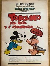 Messaggero disney topolino usato  Zevio