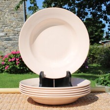 Lot assiettes creuses d'occasion  Cerisy-la-Salle