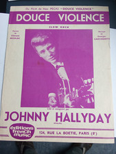 Johnny hallyday partition d'occasion  Billy-Montigny