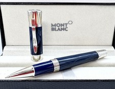 Caneta esferográfica Montblanc Mark Twain Writer edição limitada corpo vermelho {tinta preta} comprar usado  Enviando para Brazil