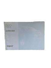 Seat cordoba owners for sale  BIRMINGHAM