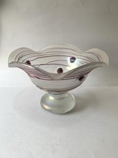 Vaso vetro viola usato  San Severino Marche