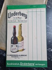 Underberg block alt gebraucht kaufen  Böklund