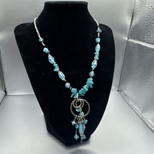 Silver blue beaded for sale  Vancouver