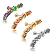 Strass piercing helix gebraucht kaufen  Kreischa