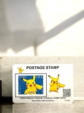 Pokémon pikachu stamp usato  Spedire a Italy