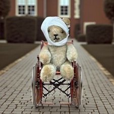 Vintage mohair teddy for sale  HEREFORD